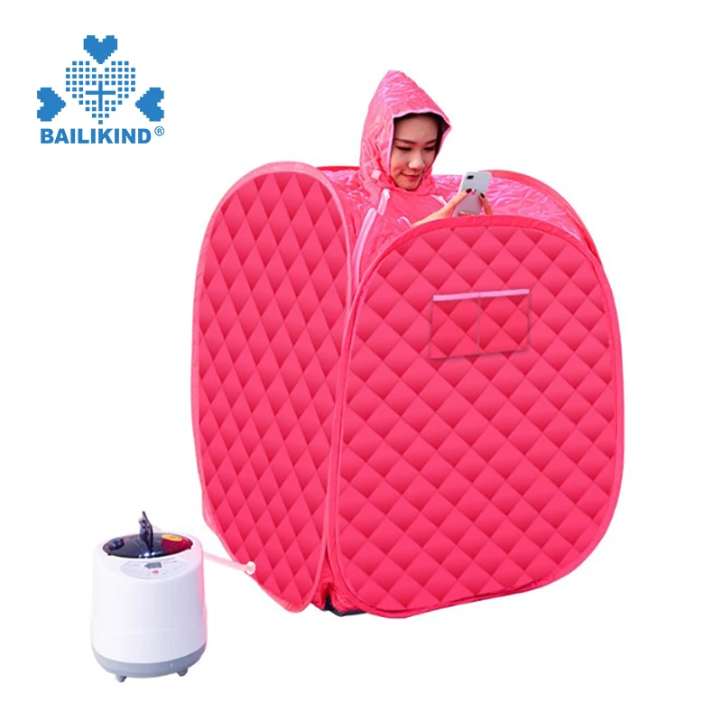 Home Spa Sauna Room Portable Steam Sauna Beauty Box Convenient Folding Mini Personal Steam Sauna For Home Use