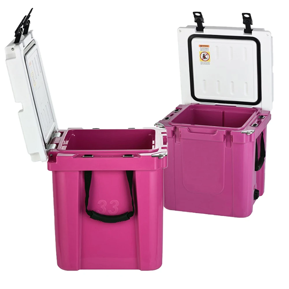 2022 High Quality Long, Ice Retention Plastic Fish Cool Box Multifunconal Cooler Box For Fishing/