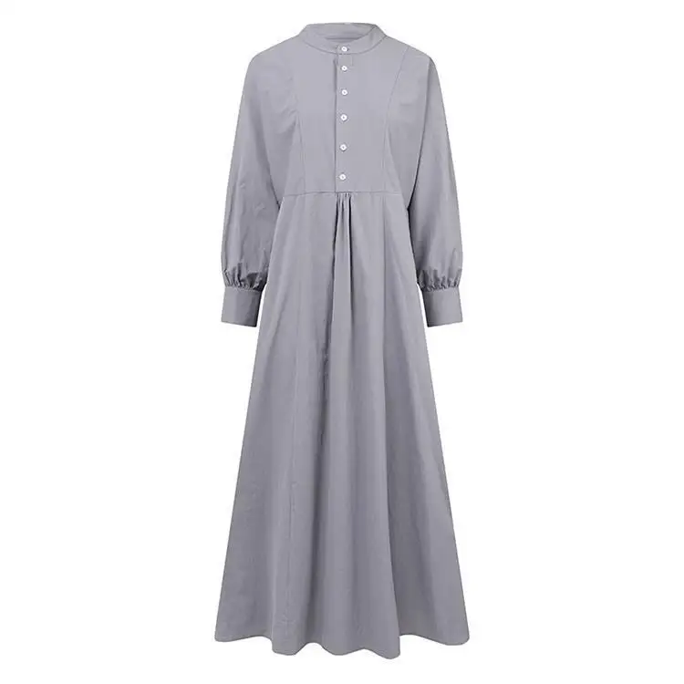 Islamic Arab Middle East Dress Eid Muslim Two-piece Set Embroidered Conservative Wedding Dress Eid Al Adha Robe