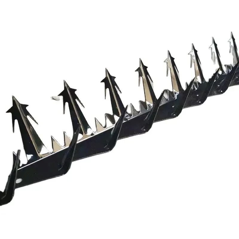 Qiaoliang Effective metal anti climb fence spikes Anti-theft wall spikes with top sharp Anti bird spikes bird repeller