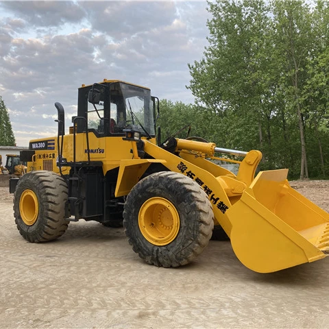 Секундная стрелка komatsu погрузчик японский бренд колесный мини-погрузчик Komatsu wa380-3 wa380-6