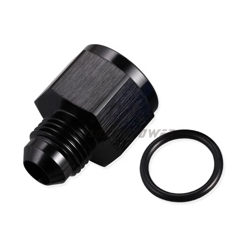 Universal Aluminum Black Anodized Female AN10 to Male AN8 AN Reducer Fittings
