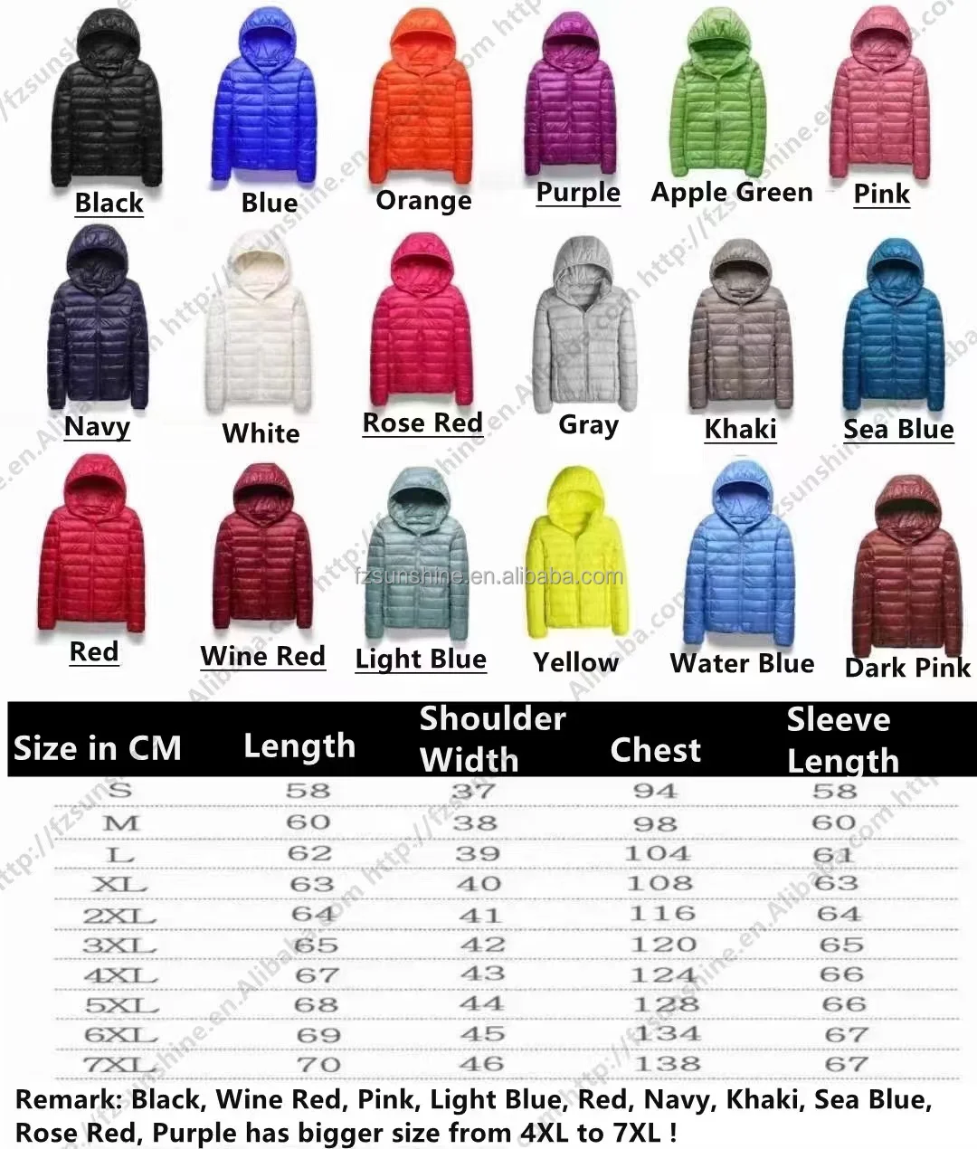 Women White Duck Down Jacket Hooded Ultra Lightweight Foldable Jacket with portable bag