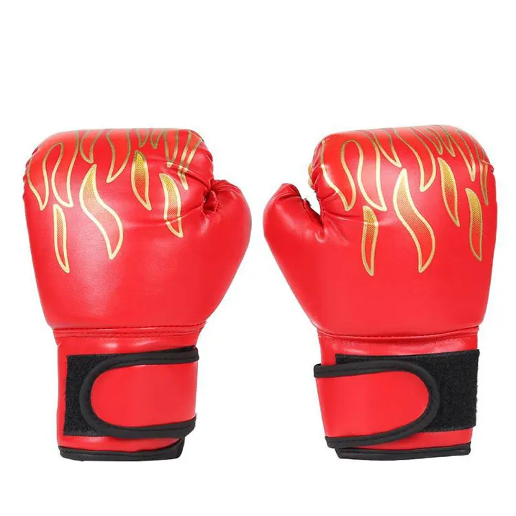 Профессиональные дышащие детские боксерские перчатки из искусственной кожи на заказ (1600202734928)