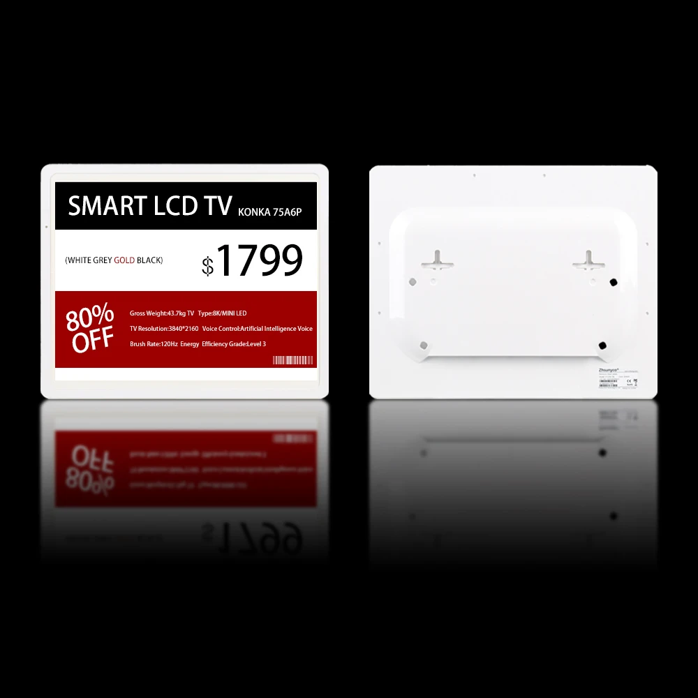 Цифровая цена от производителя большой цветной дисплей E-Ink 12 дюймов Esl Wifi электронная система этикеток для