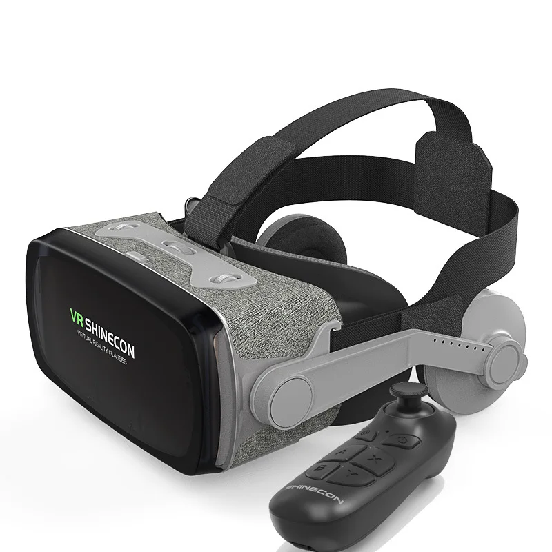 Открытый новый дизайн VR гарнитура с регулируемыми стерео наушниками для 3D игр и видео