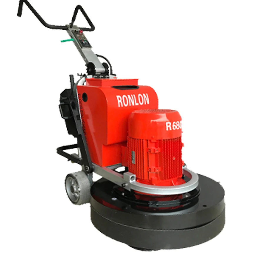 Ronlon R680 680mm Big Area Epoxy Coating Removing Polishing Grinding Machine/Concrete Diamond Epoxy Floor Grinder