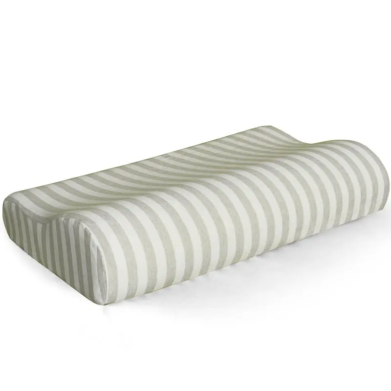 
Оптовая продажа, индивидуальная хлопковая Подушка с пенным наполнителем с эффектом памяти, контурная поддерживающая подушка, эргономичная подушка YSDK0012 