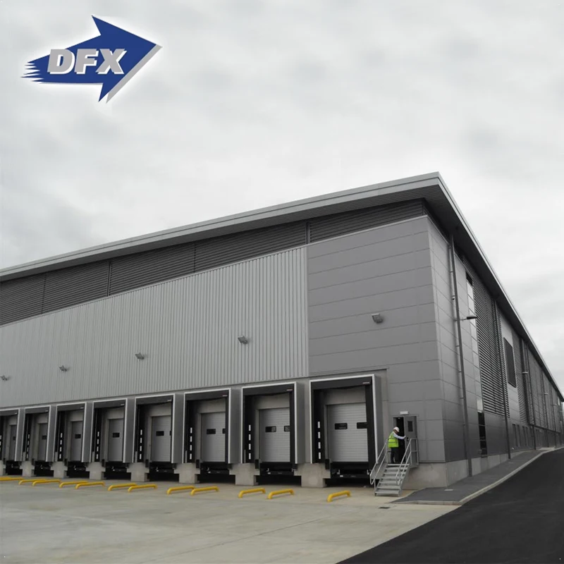 Prefabricated Plants and Workshops Industrial Prefab Storage Shed Steel Structure Warehouse Prices Construction Design