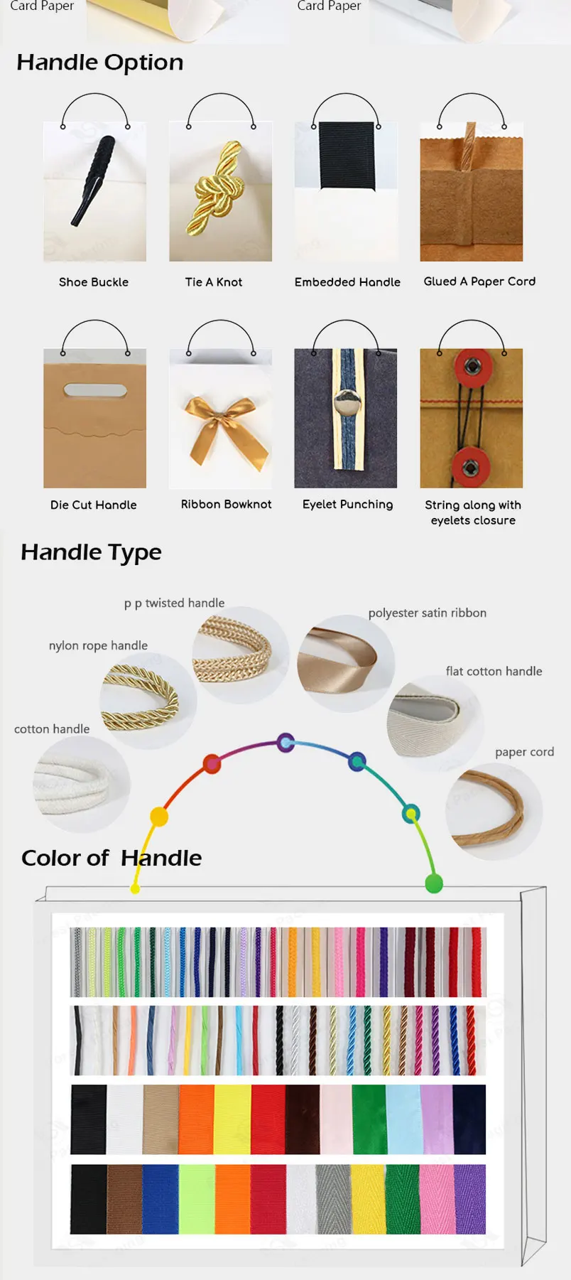 Customize Design Gift Shopping Paper Bag Kraft Paper Mailing Bags Brown White Black Eco Friendly Kraft Paper Bag With Handle