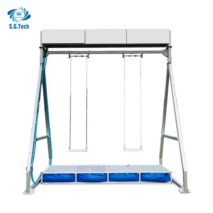 Manufacturer-Supply Crown Water Park Decoration Swing Waterfall Digital Graphic Water Feature Swing Water Curtain Hotel