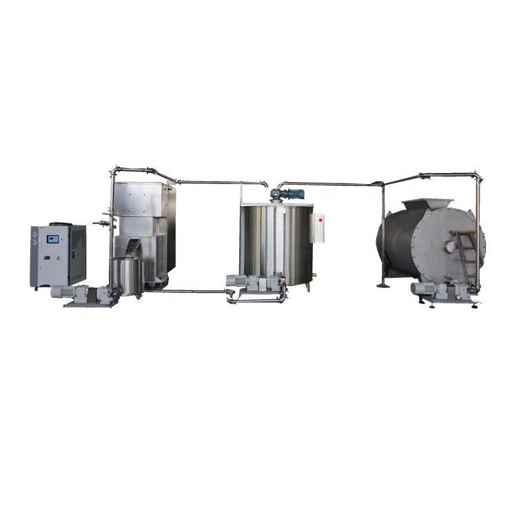 big capacity chocolate refining machinery chocolate tempering plant