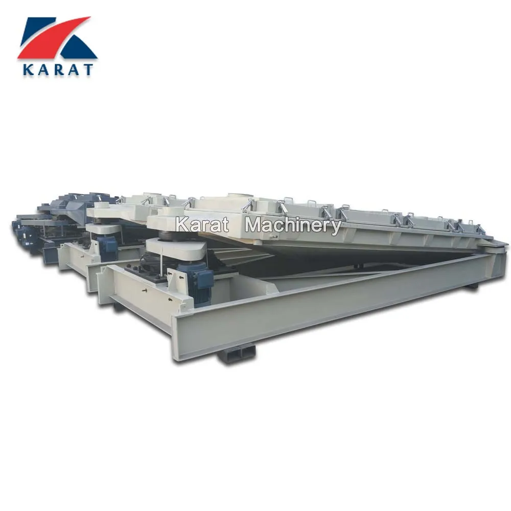 Sand gravel square gyratory screen vibrate screen with multilayer