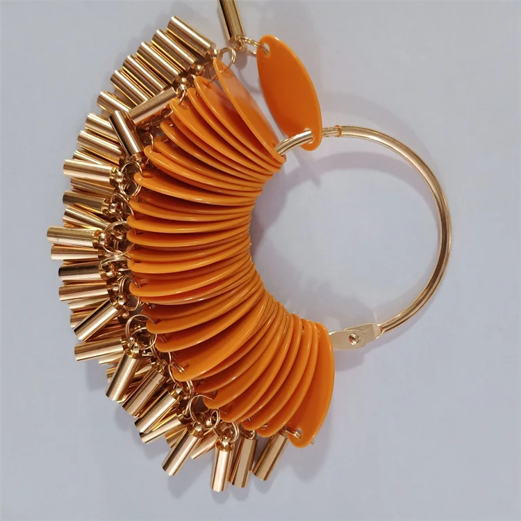 Hair Swatches for Testing Color Hair Coloring Rings/Card Hair Dye Charts Salon Hairdressing