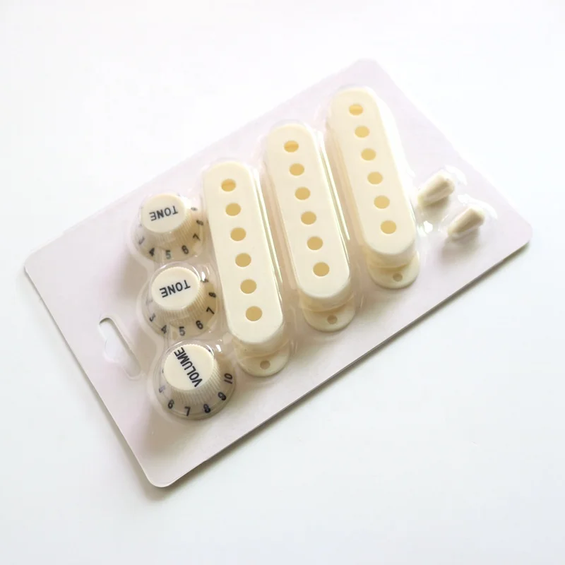 Лидер продаж набор ручек для гитары винтажный белый цвет чехлы электрогитары ручки с