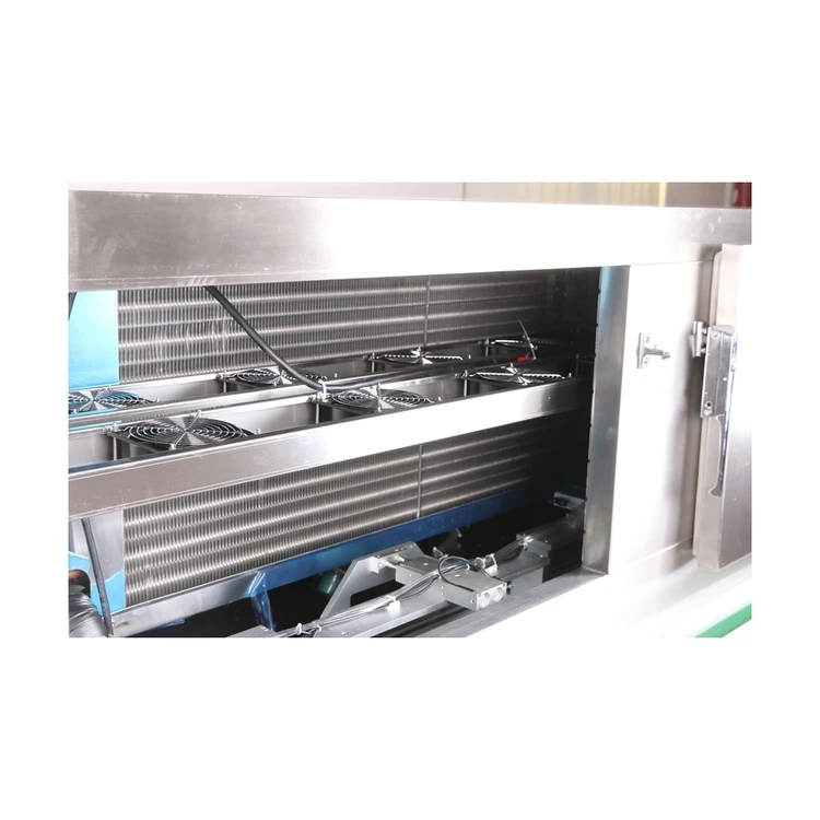 TENZ TC-5P Automatic tunnel Freezer machine cosmetic lipstick lip balm cream hot filled products auto