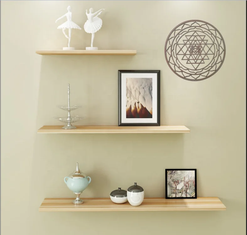 Flower of life grid wooden decoration sacred geometric wall art meditation wall decoration - circular wall hanging crystal grid