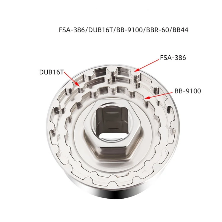 R4014tp 5 In1 велосипед каретка для Mtb оси Съемник Extractor инструмент демонтажа ведущих звезд R60 Bb-9100 Dub16t