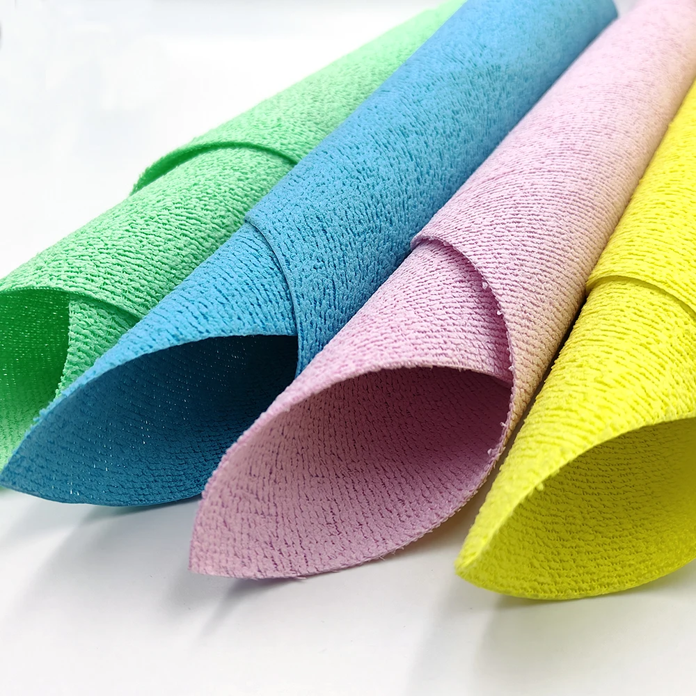 New design PVA microfiber clean cloth towel car wash household window glasses wipe water absorption