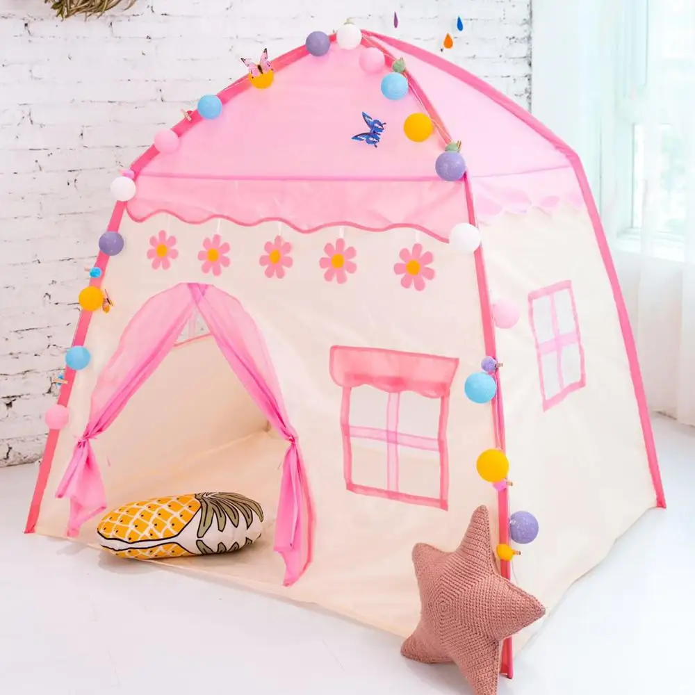 Princess Play Tent Playhouse Unique Castle Design For Indoor And Outdoor 2020 Indoor Outdoor Kid Outdoor Tents For Sale