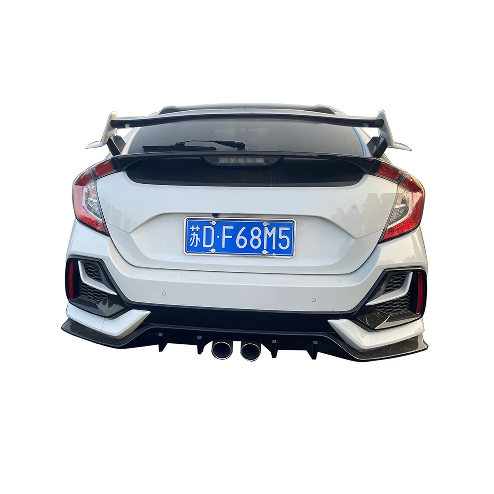 Высококачественный стиль TR комплект кузова для Honda civic hatchback 2017-2020 спойлер автомобиля