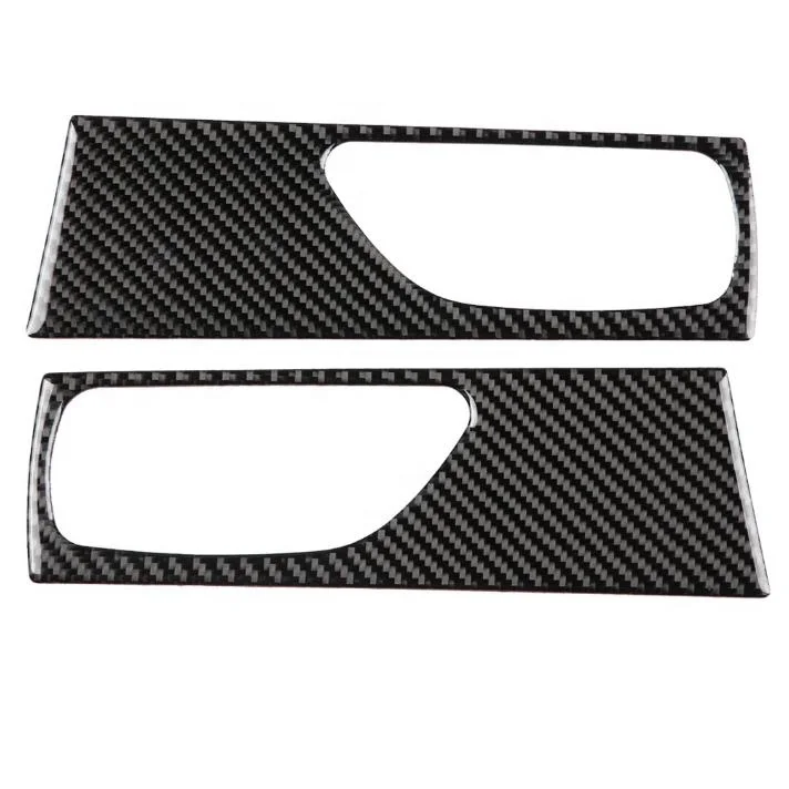 car accessories 2022 Carbon Fiber Sticker Car Rear Door Interior Handle Cover For LEXUS IS250 13-19 accesorios para auto
