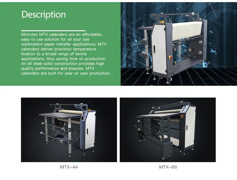 automatic fabric sublimating calender fabric printing heat press roll to roll heat press machine