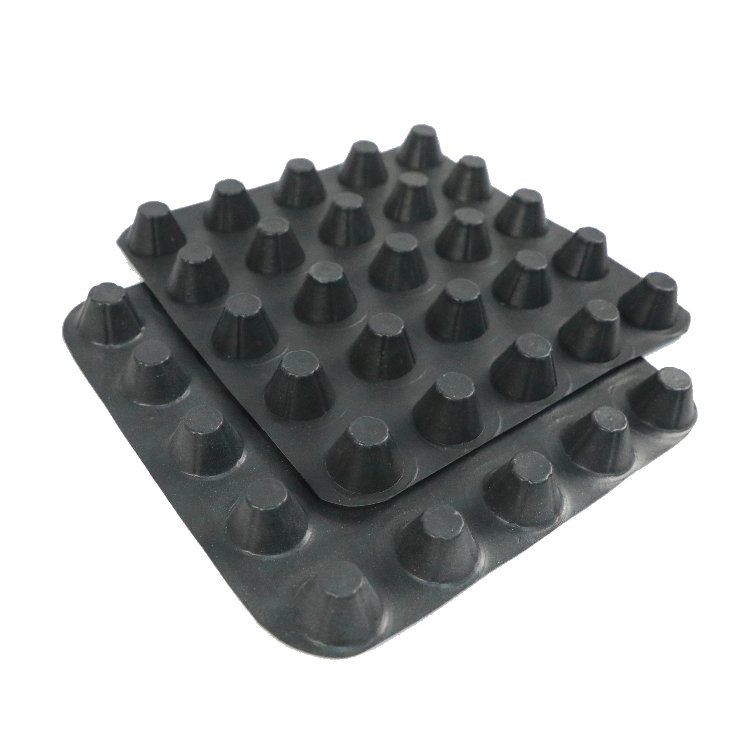 8mm Height HDPE Plastic Waterproof Dimpled Drainage Sheet Drainage Board