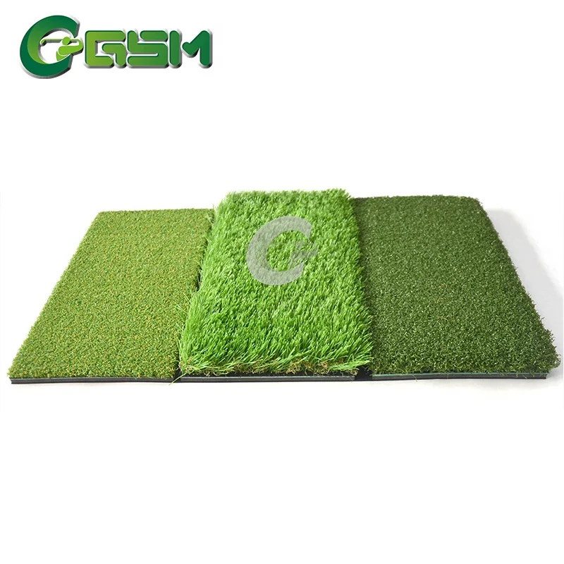 High quality hot sale  personal Folding artificial turf golf  multi-function practice mat  with Office Building
