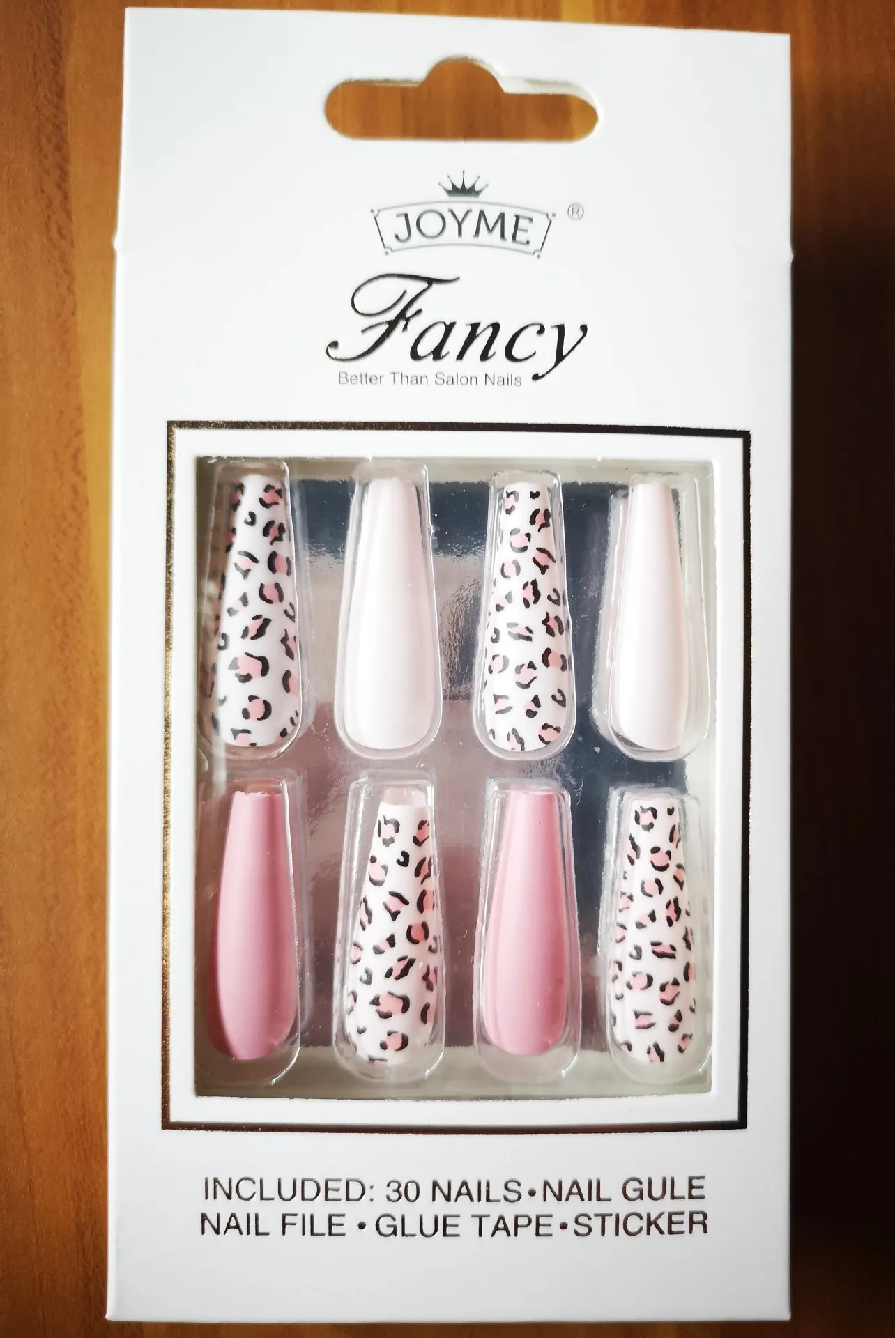 Extra Long Press on Nails Ballerina Coffin False Nail Artificial Acrylic Nails Luxury Solid Color Full Cover XXL OEM Service ABS