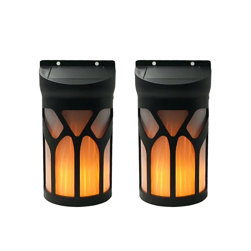 Manufacturer Custom Wholesale Solar Flame Lamp for Garden Patio Pathway