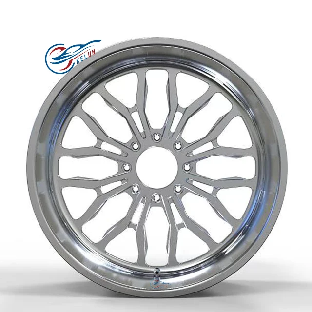 Forged single wheel rims for offroad 22/24/26/28/30 inch Polished Floating Hot Sales