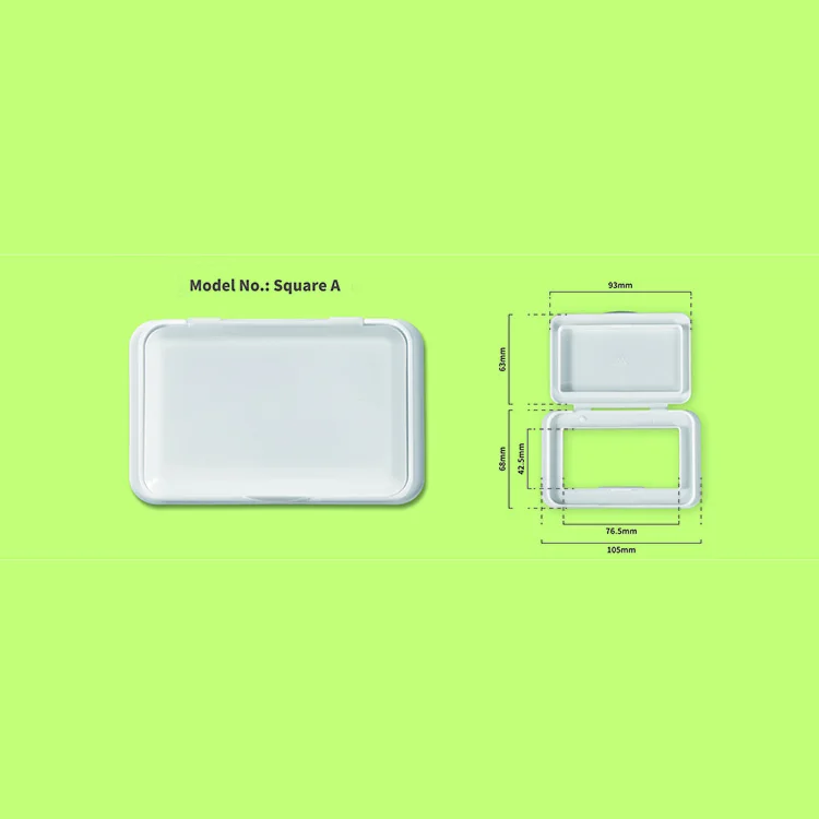 Wholesale China Factory Wet Wipe Lid Applicator Plastic Wipes Lids Wet Wipes Cap