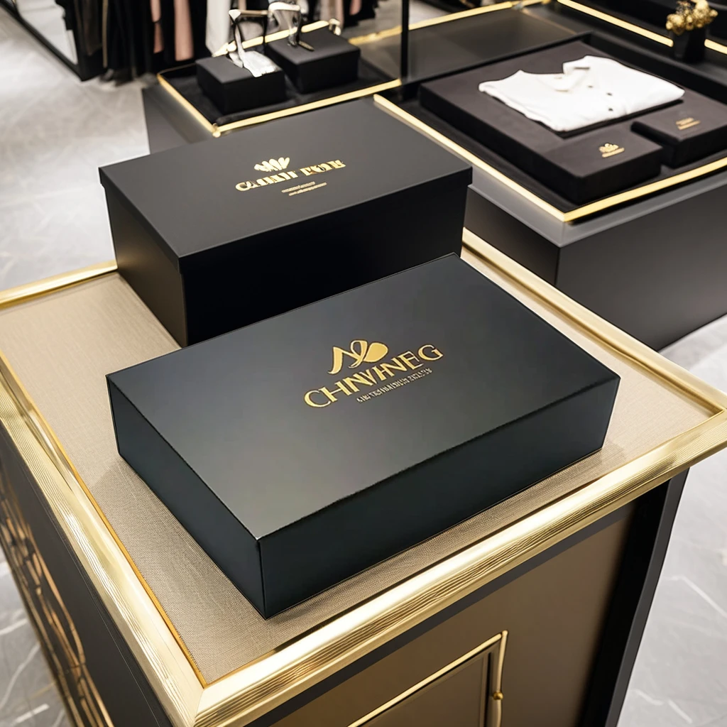 Custom Luxury Clothing Garment Apparel T-Shirt Paper Box Magnetic Shipping Gift Packaging Foil Specifications Brand Clothing