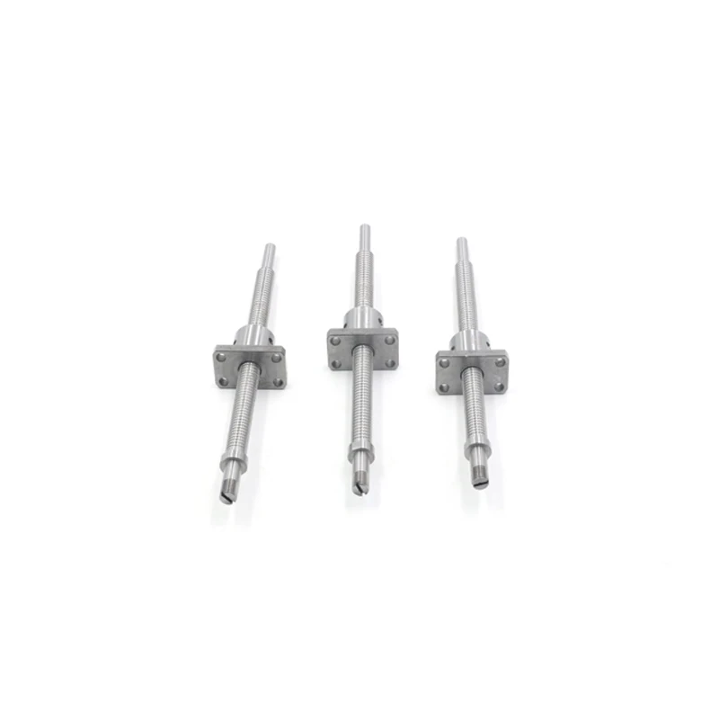 Ball screw 1002 with bi-directional thread and double nut