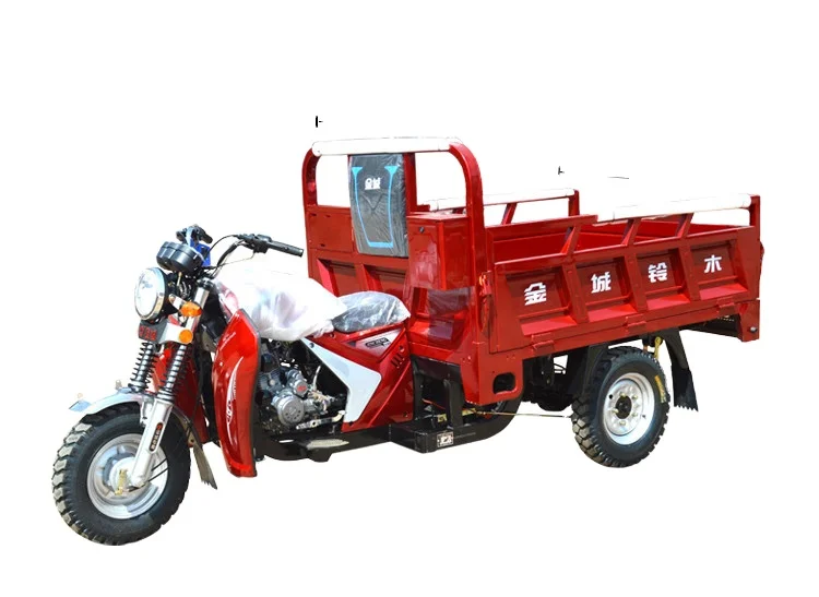 2023 Powerful Motorized Tricycle 250 Cc Gasoline Motorcycle Truck 3 Wheel Tricycle For Farm