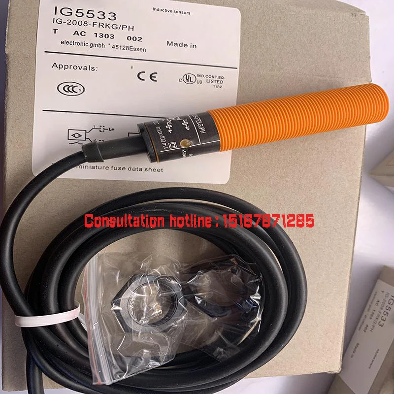 all-new inductive proximity switch  IG5533 IG5564 IG0311 IG0312 IG0309  Quality assurance of proximity switch