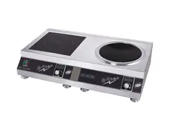 durable commercial restaurant induction cooktop double burner induction hob