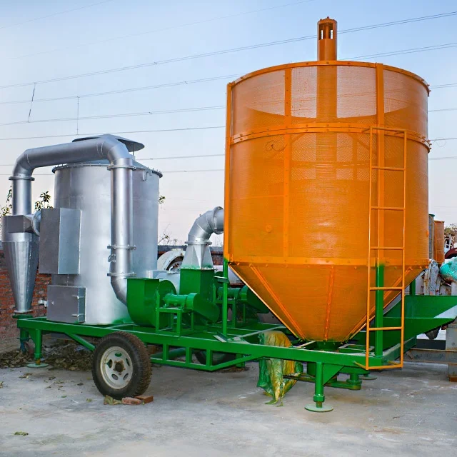 Cheap Mobile Grain Dryer Rice/Wheat/Corn Farming Dryer Manufacture