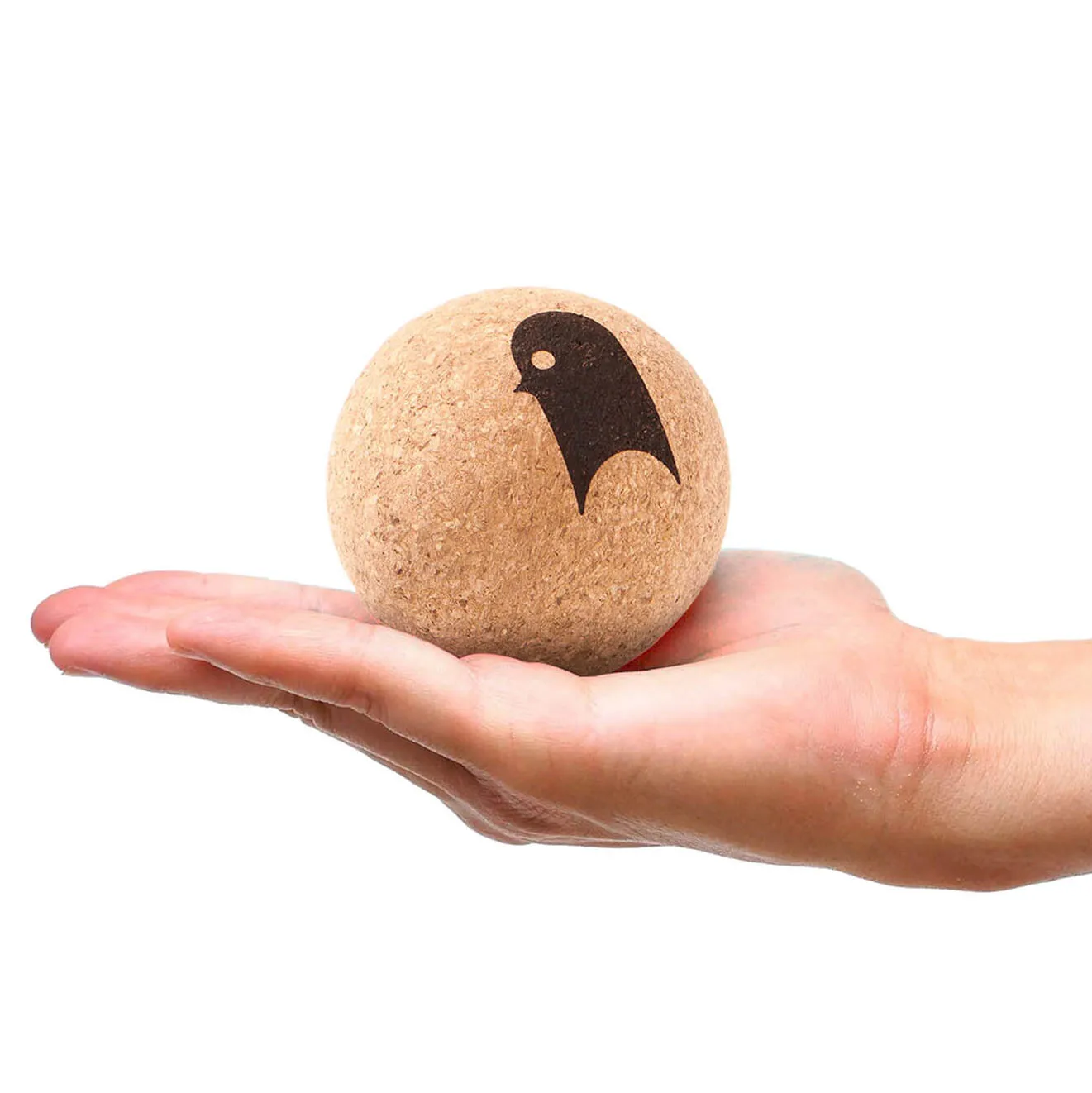 2022  100 mm cork lid ball yoga Balance  exercise body building relax message ball Eco friendly roller block peanut ball