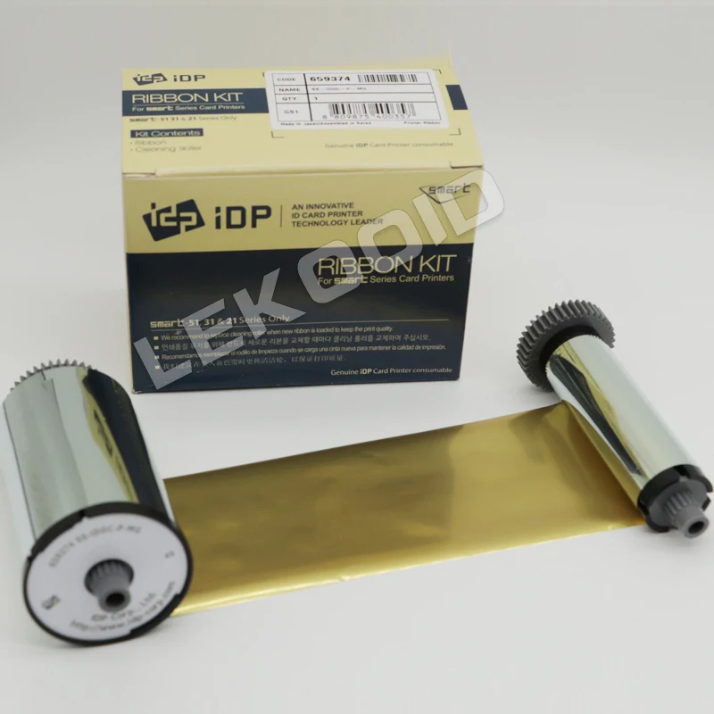IDP Smart 650682(659374) с золотой лентой (отпечатки 1200) принтер для удостоверения личности