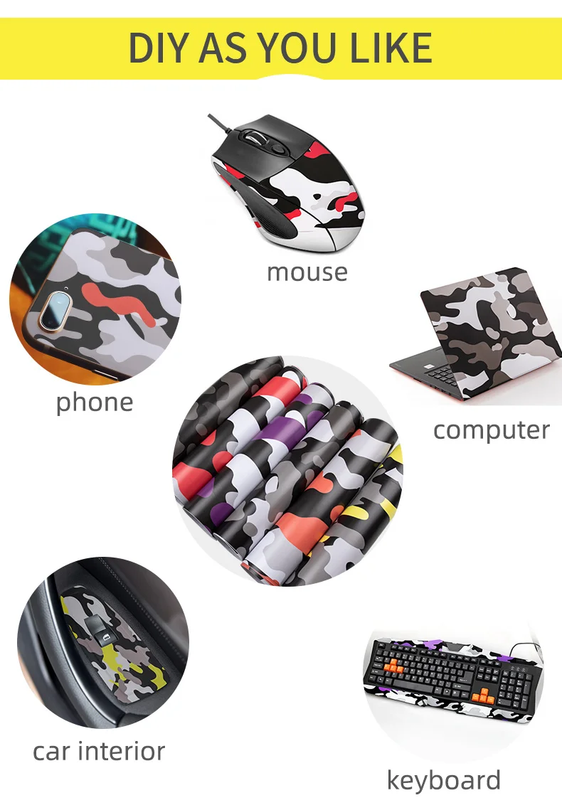 SCHANLEY Premium Water Resistant Fade Car Cover Camo Red Black Camouflage Vinyl Ultra Gloss Desert Purple  camo car wrap