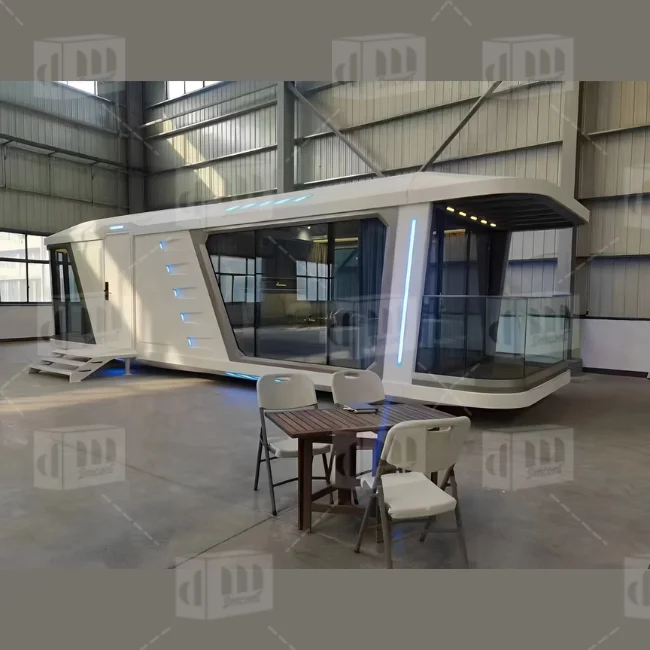 Factory Wholesale Detachable Container Outdoor Homestay Hotel Mobile Modern Commercial Space Capsule Airship Pod Living House