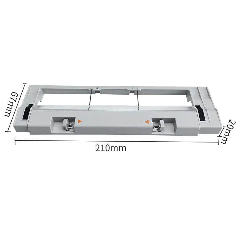 For XIAOMI MI Robot Vacuum-Mop MIJIA 1C 1T STYTJ01ZHM Xiomi Dreame D9 F9 Robot Vacuum Cleaner Parts Main Roller Brush Cover