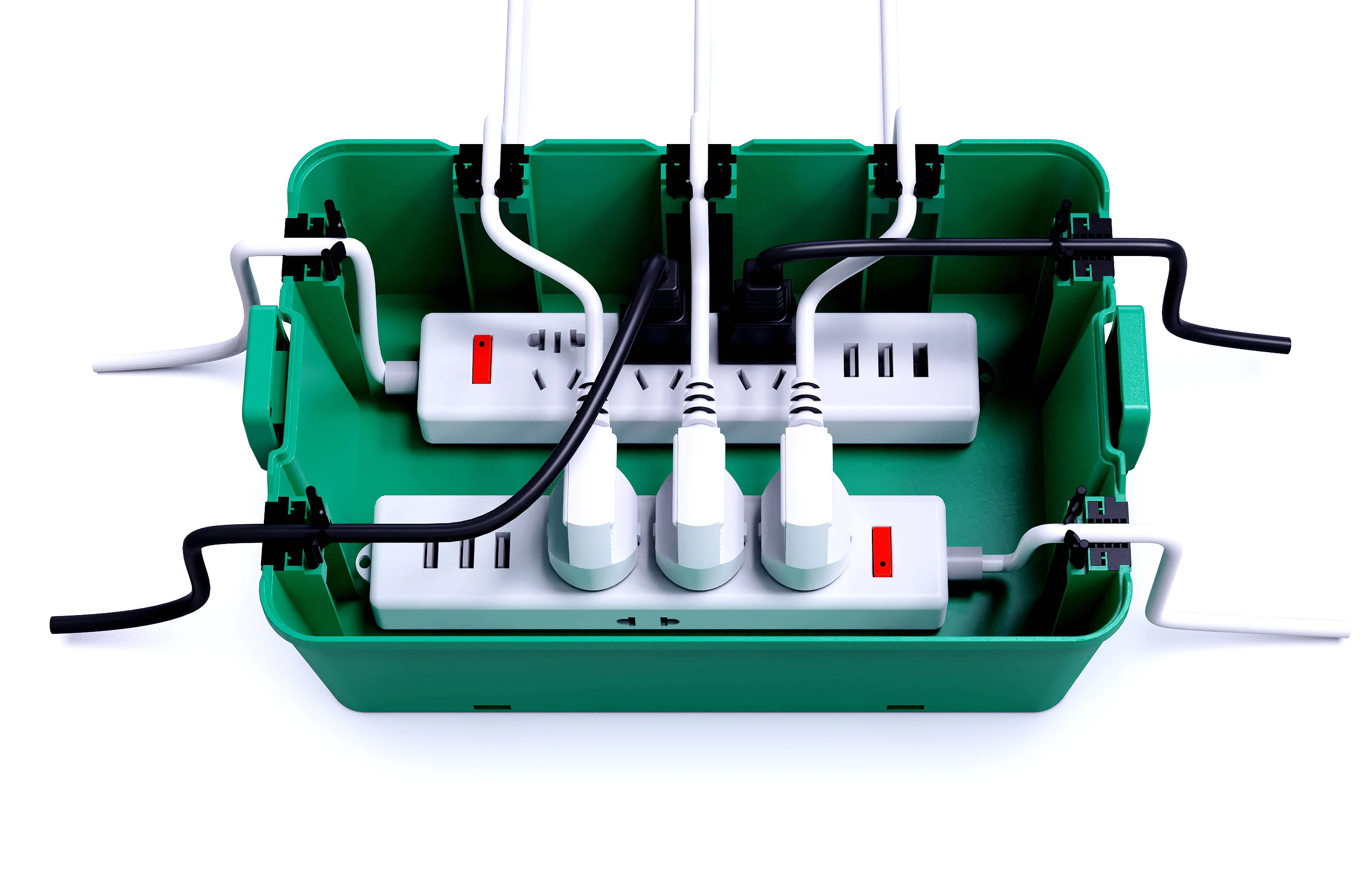 Outdoor Outlet and Plug Protector Outdoor Electrical Box Waterproof Outdoor Junction Box