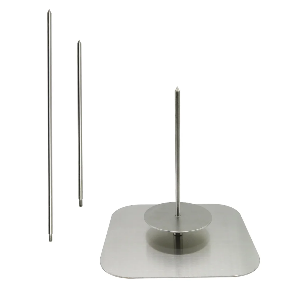 removable stainless steel vertical skewer Brazilian grill with anti-scald design T hook
