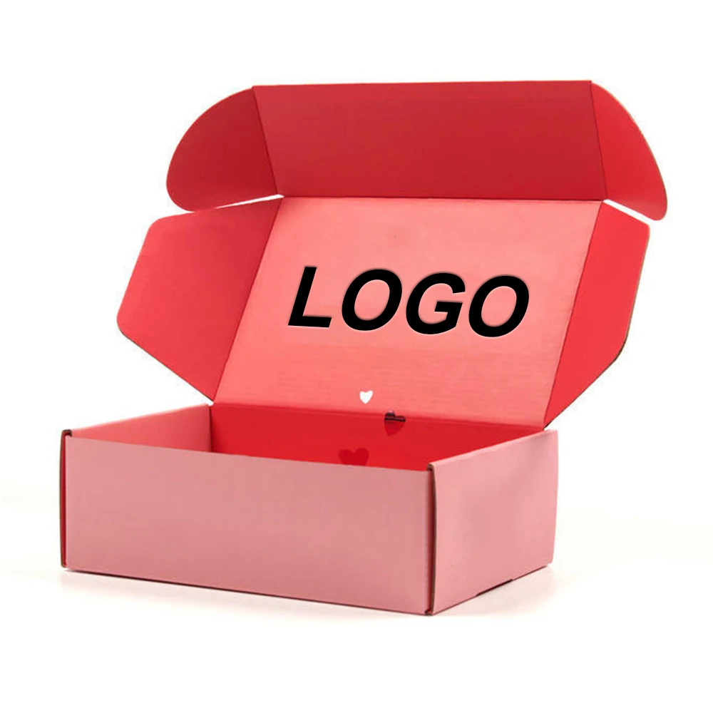 Custom Logo Recycled Gift Corrugated Shipping Cardboard Corrugated Shipping Boxes