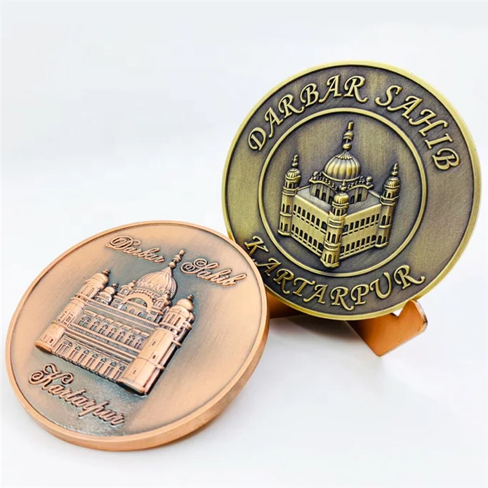  Оптовая продажа старинная монета серебряного цвета из цинкового сплава по низкой цене