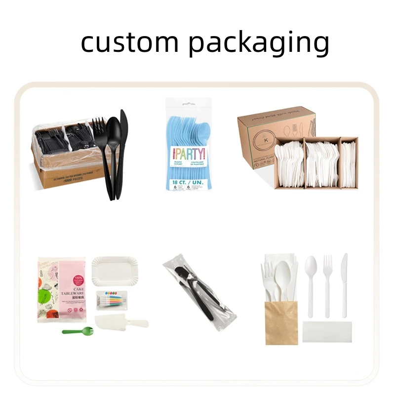 Custom Individually Wrapped Cutlery Compostable Biodegradable Disposable Mini Cute PLA Colored Yogurt Ice Cream Spoon With LOGO