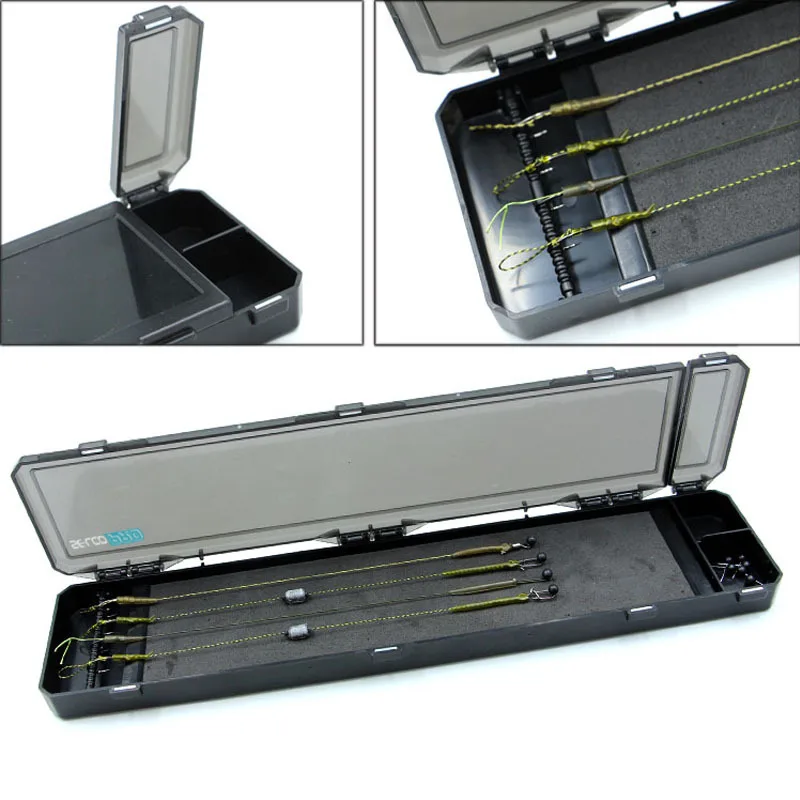 NEW OEM Carp Fishing Packaging Ready Made Hair Accessories Black Colour Components Hanging Box Access Black Box